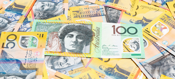 Australian Currency $50 and $100 bills