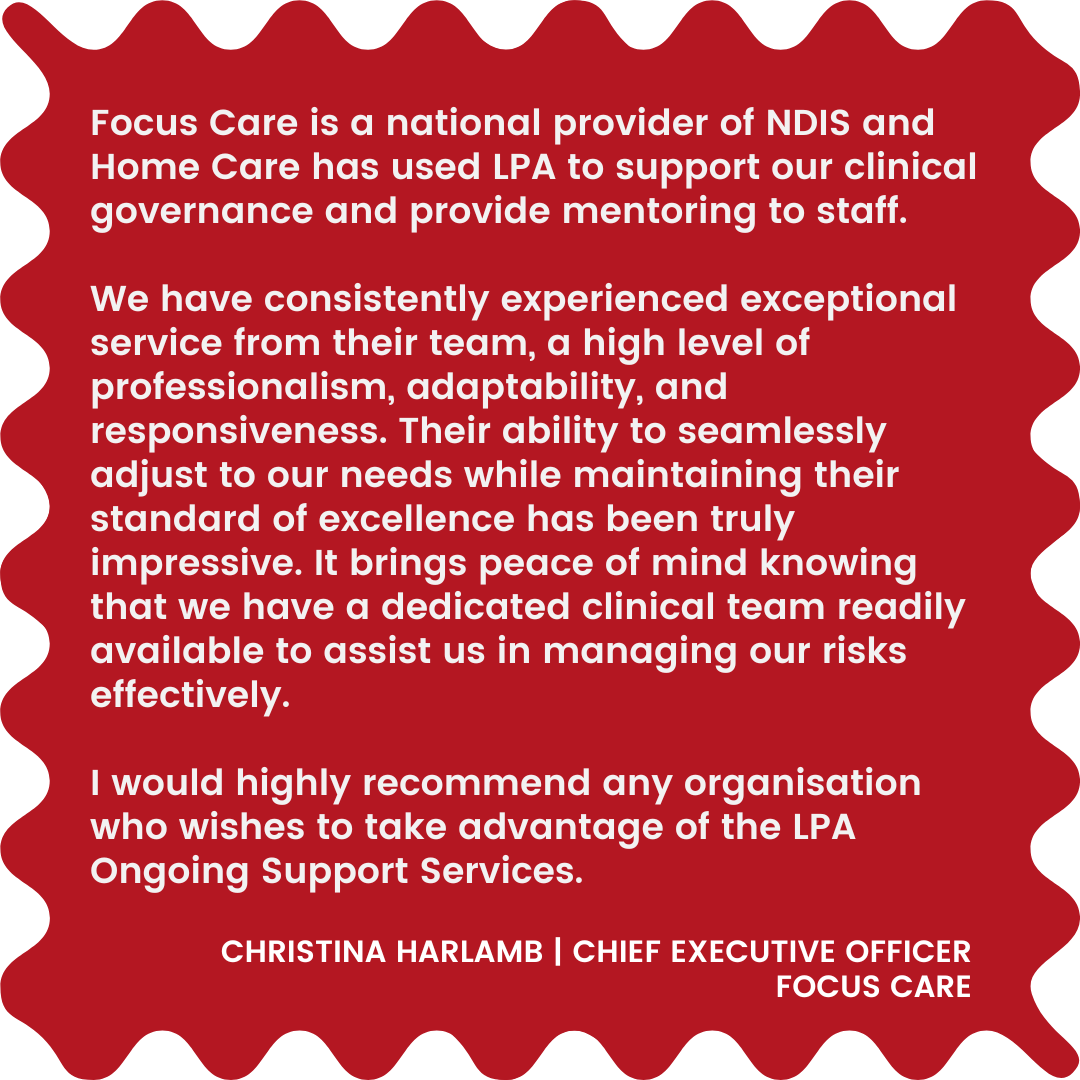 Focus Care Testimonial